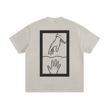 Saving Peter — !00% Cotton Heavyweight Distressed Off-White T-Shirt